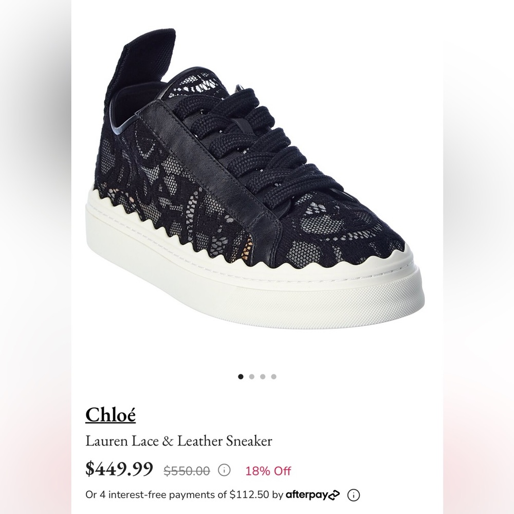NWOT CHLOÈ Sneaker